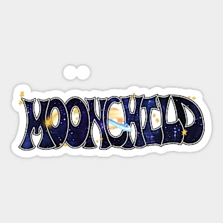 Moonchild! Sticker